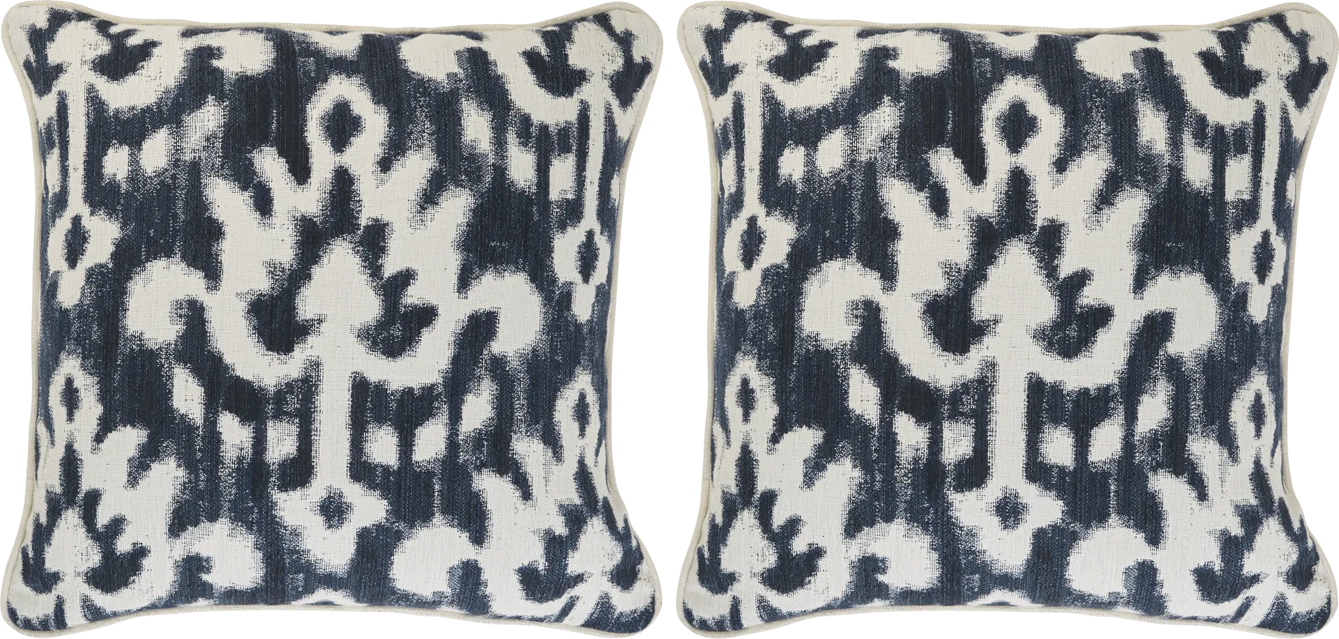 Patra Indigo Indoor/Outdoor Accent Pillows (Set of 2) - Image 1
