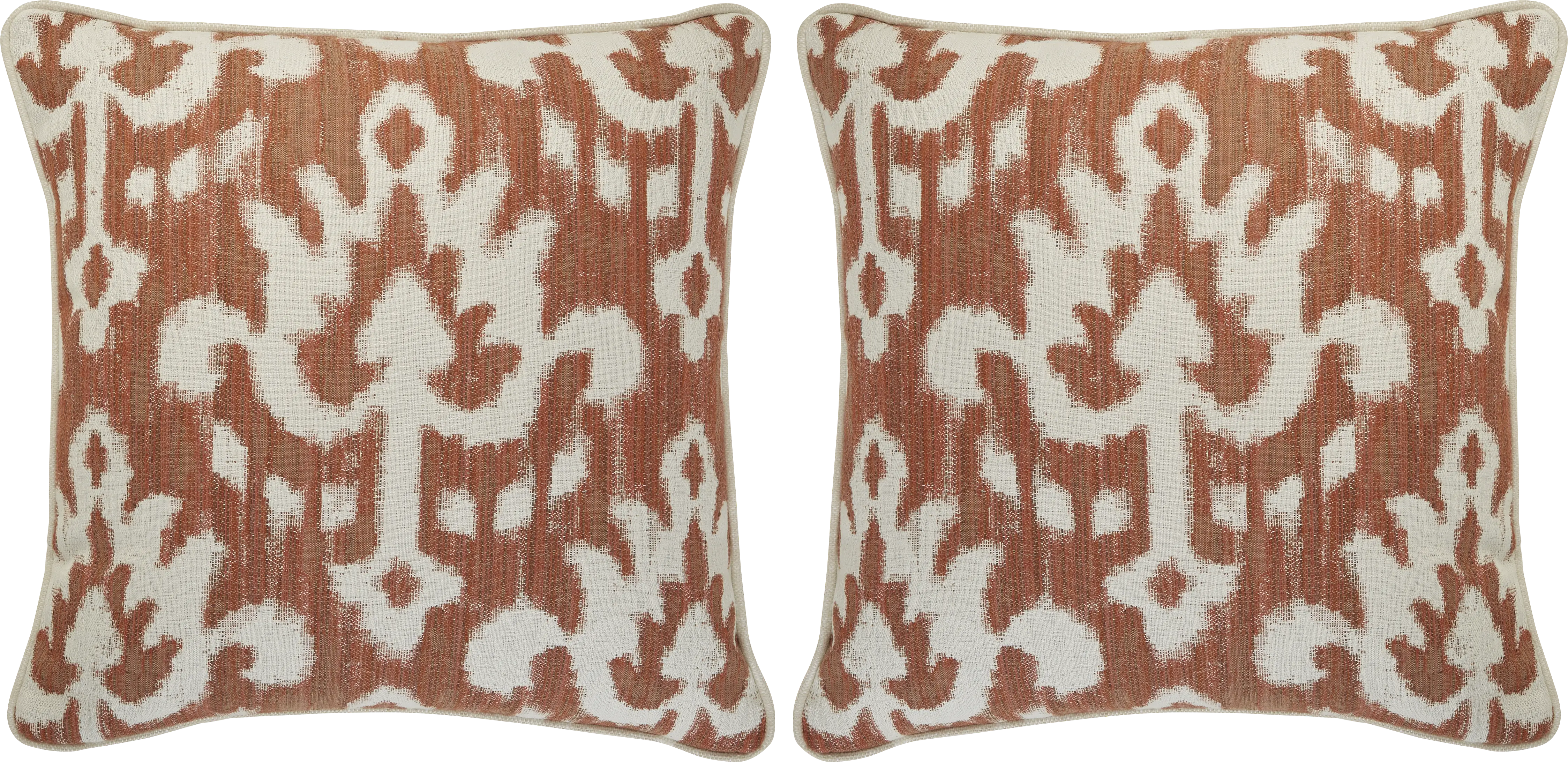 Patra Clay Indoor/Outdoor Accent Pillows (Set of 2) - Thumbnail - Image 1