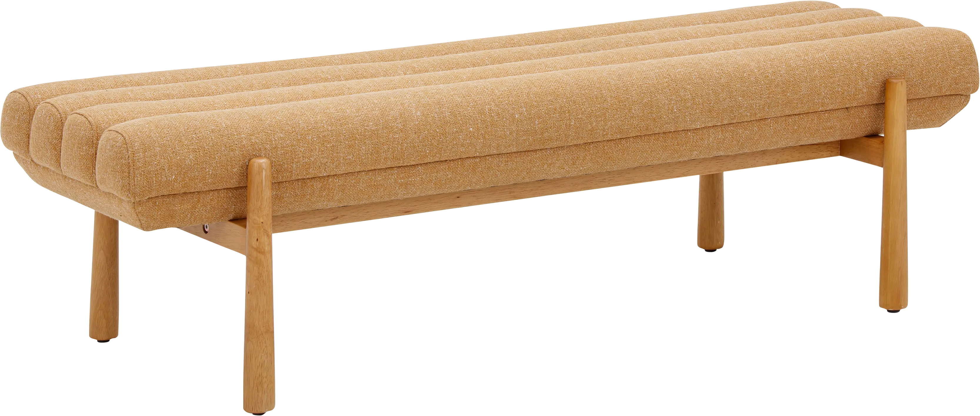 Deppert Yellow Accent Bench