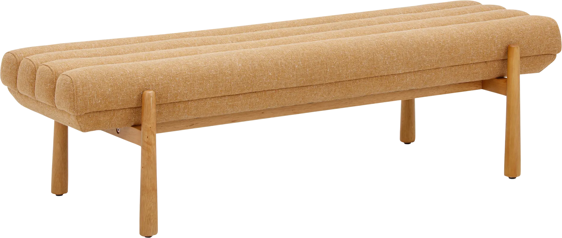 Deppert Yellow Accent Bench