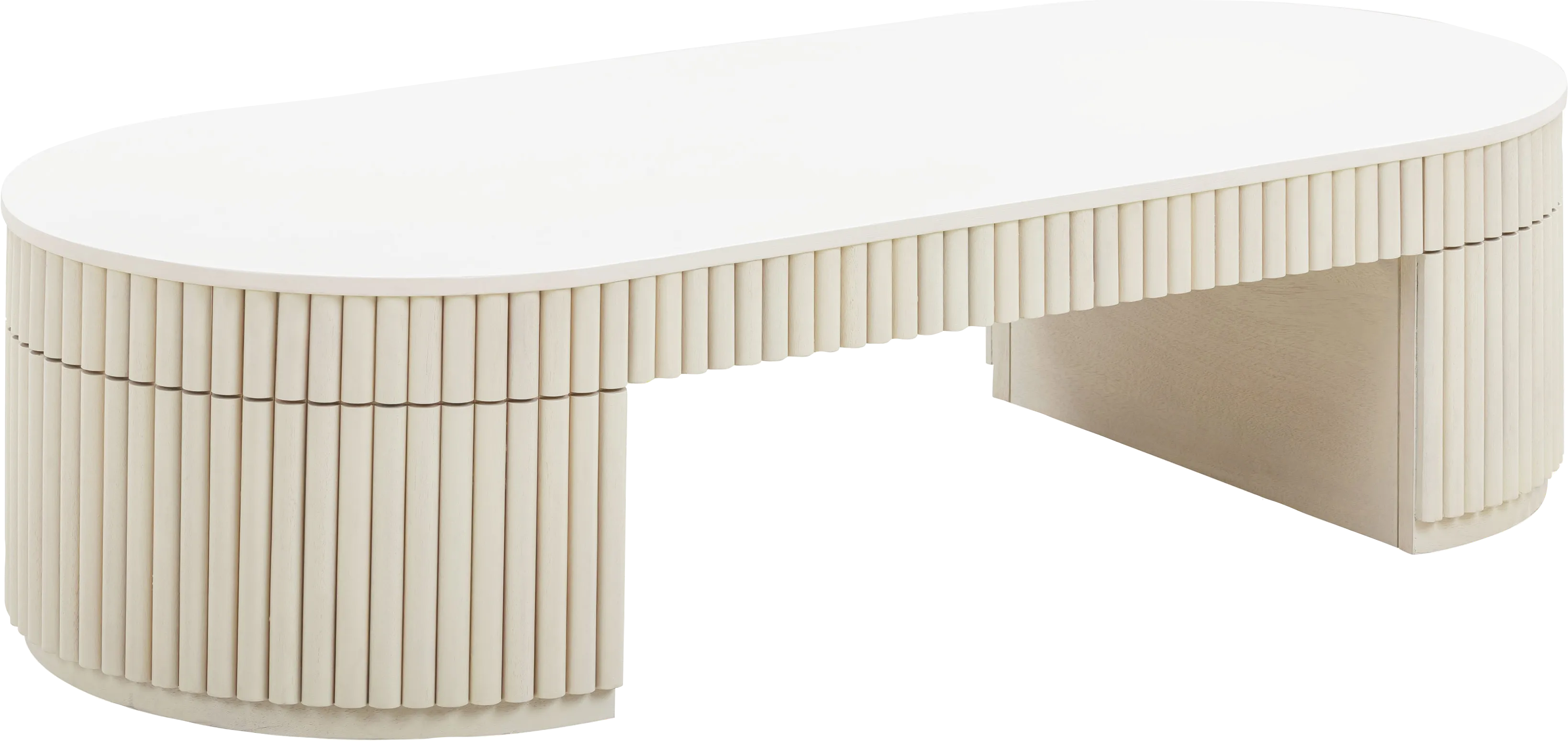 Gingoteague Cream Cocktail Table - Thumbnail - Image 1