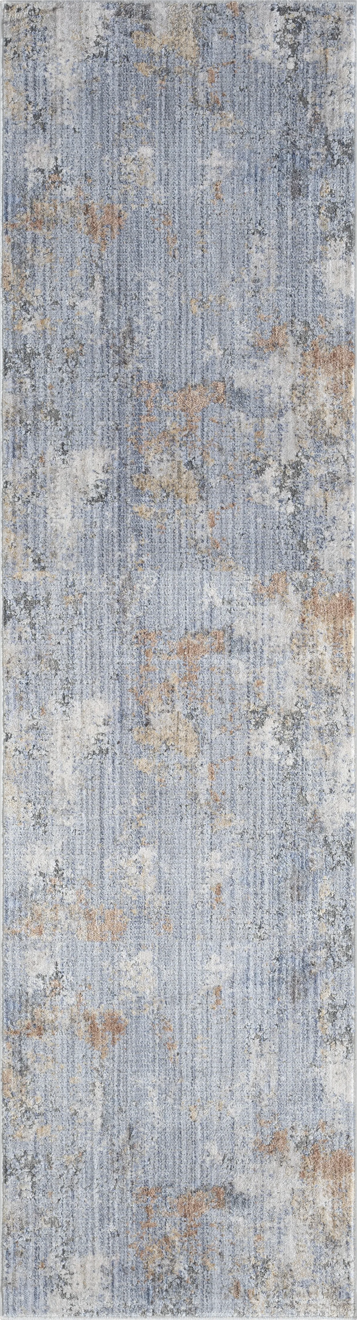 Crique Gray 2'2 x 8' Runner Rug - Image 1
