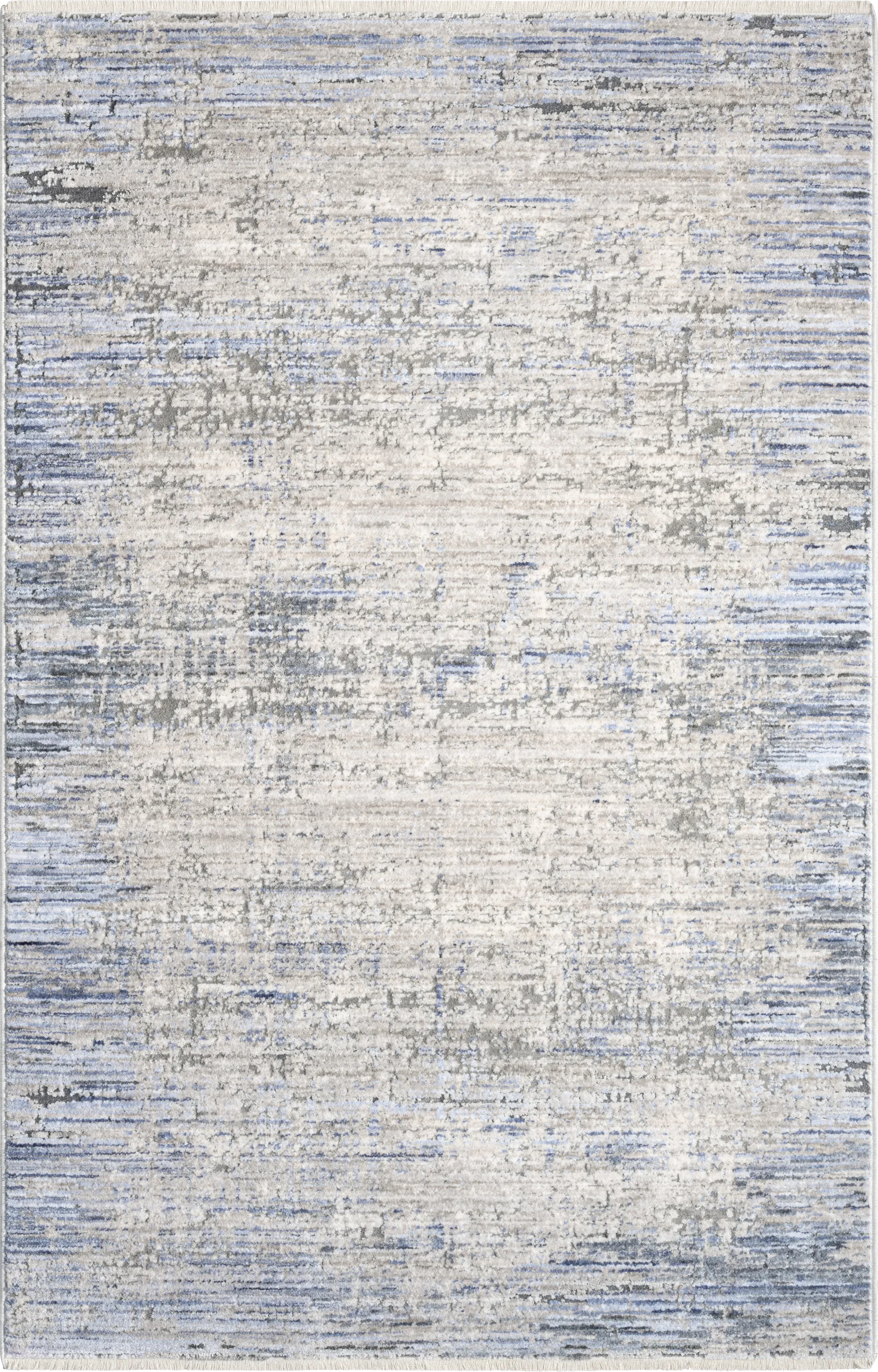 Boumur Blue 3'3 x 5'3 Rug - Image 1