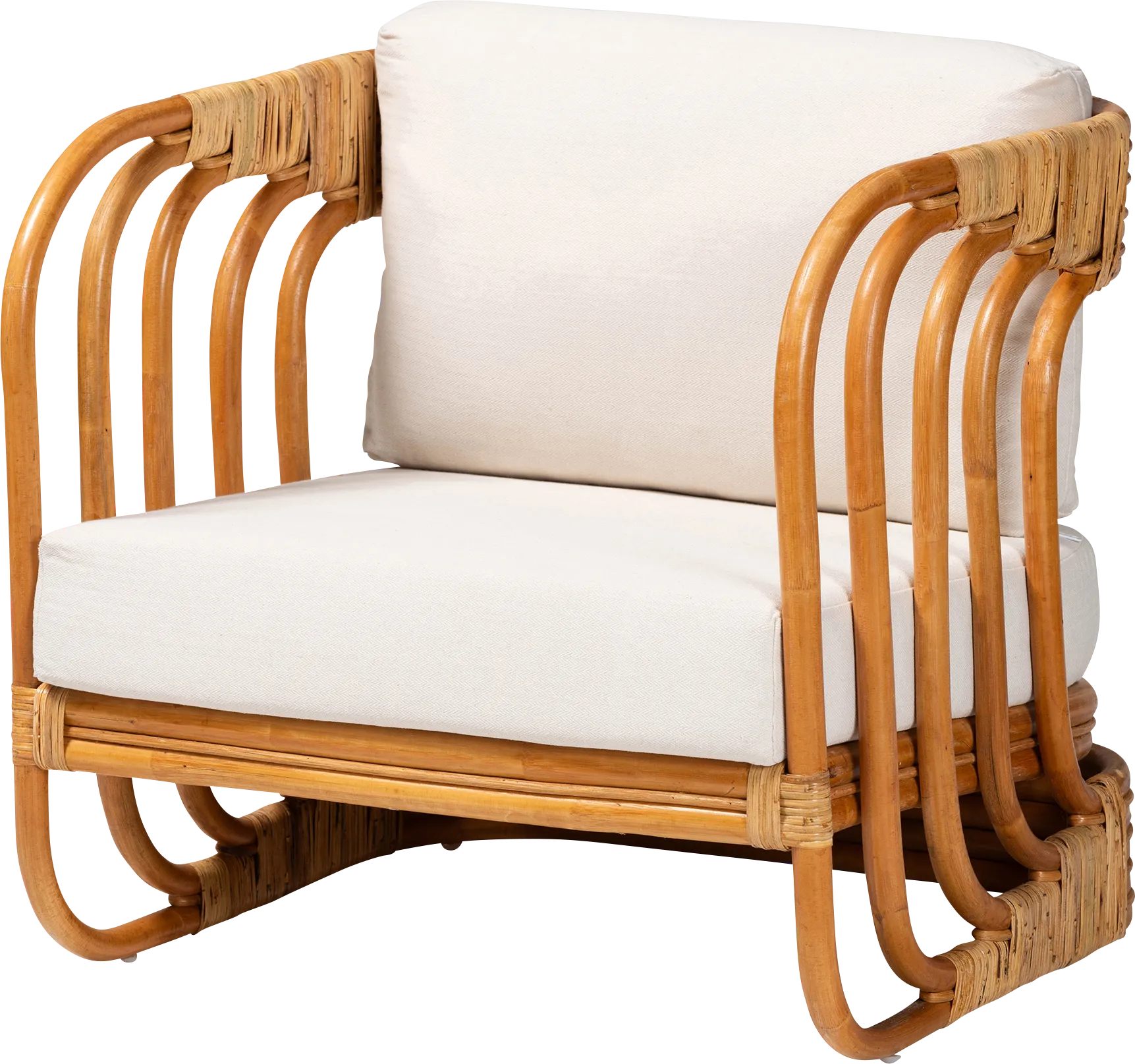 Bizzell Brown Accent Chair - Thumbnail - Image 1