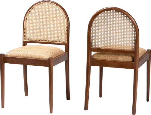 Cashwell Brown Dining Chair, Set of 2