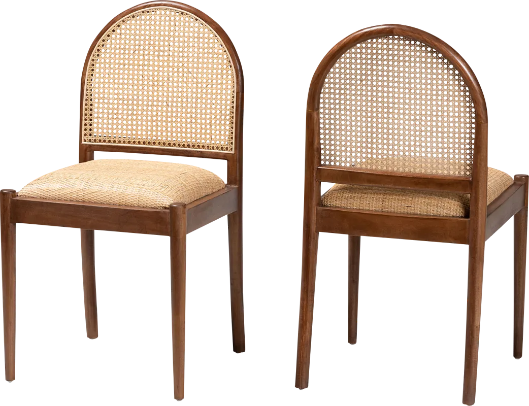 Cashwell Brown Dining Chair, Set of 2