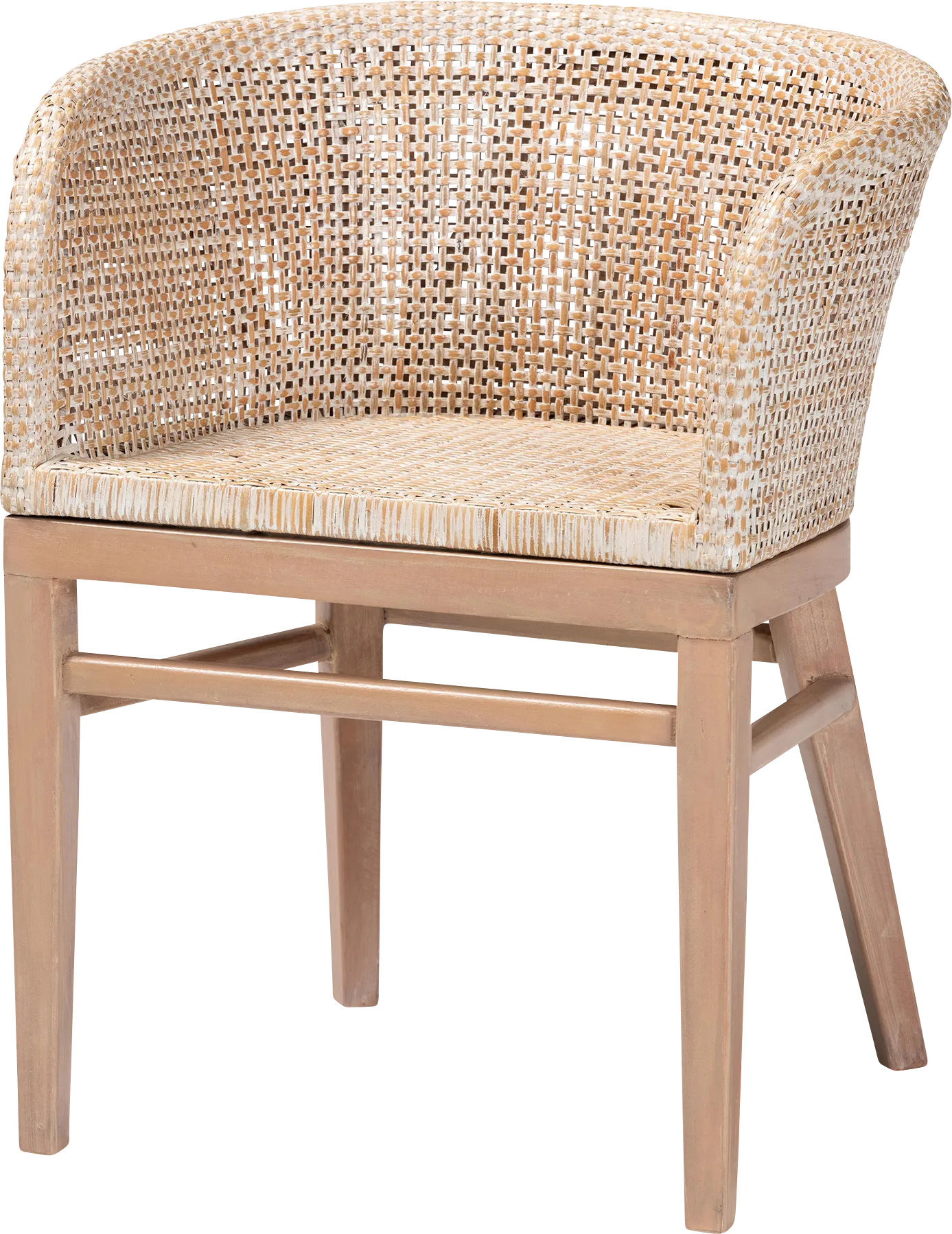 Dollard Light Brown Dining Chair - Thumbnail - Image 1