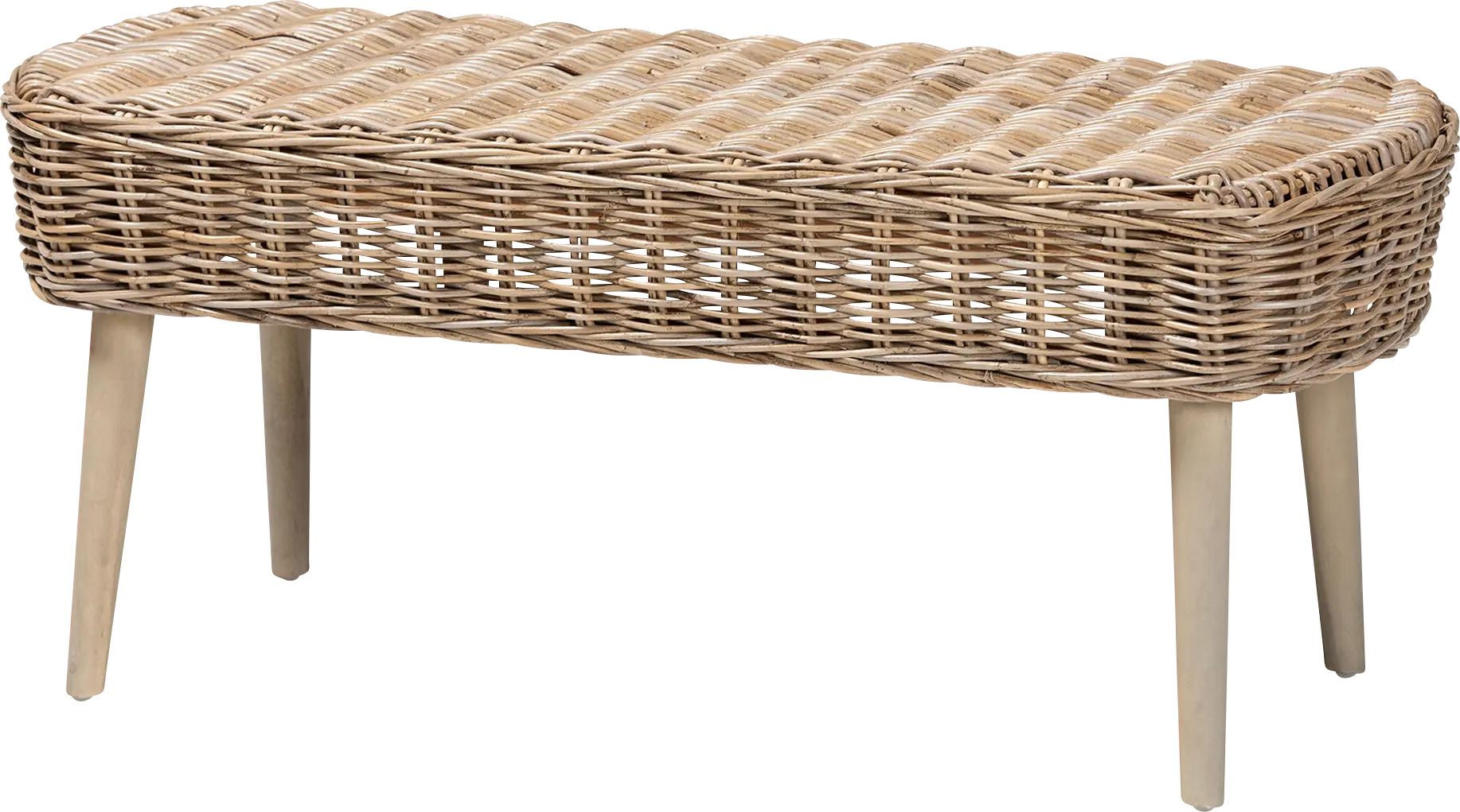 Davelin Gray Dining Bench