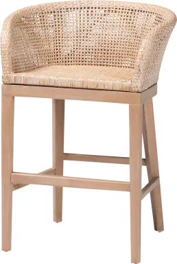 Dollard Light Brown Counter Stool