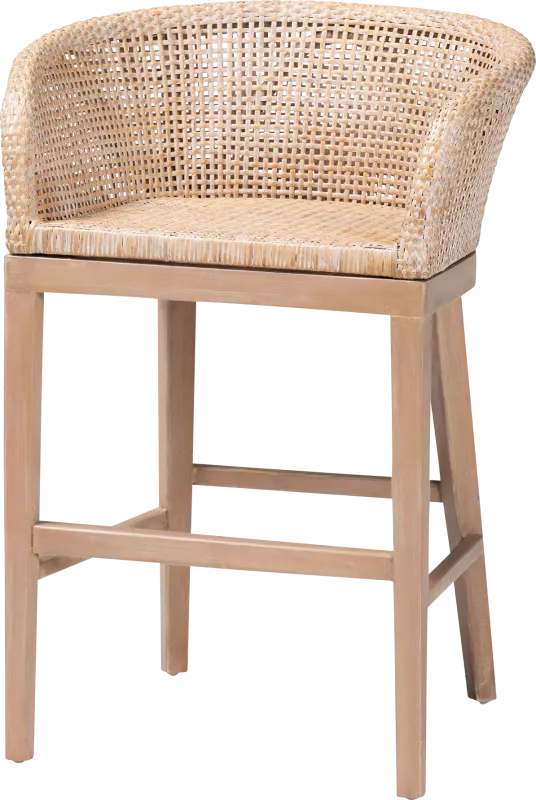 Dollard Light Brown Counter Stool