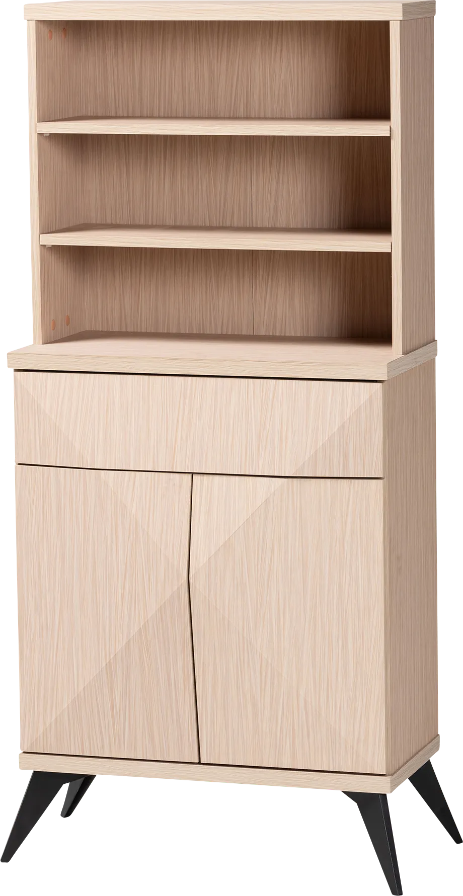 Livius Light Brown China Cabinet - Thumbnail - Image 1