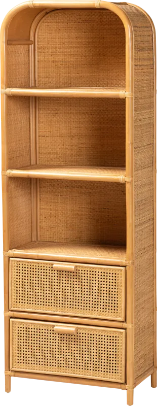 Brebati Brown Bookcase