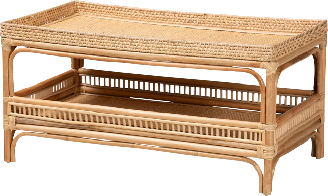 Fedelon Brown Cocktail Table