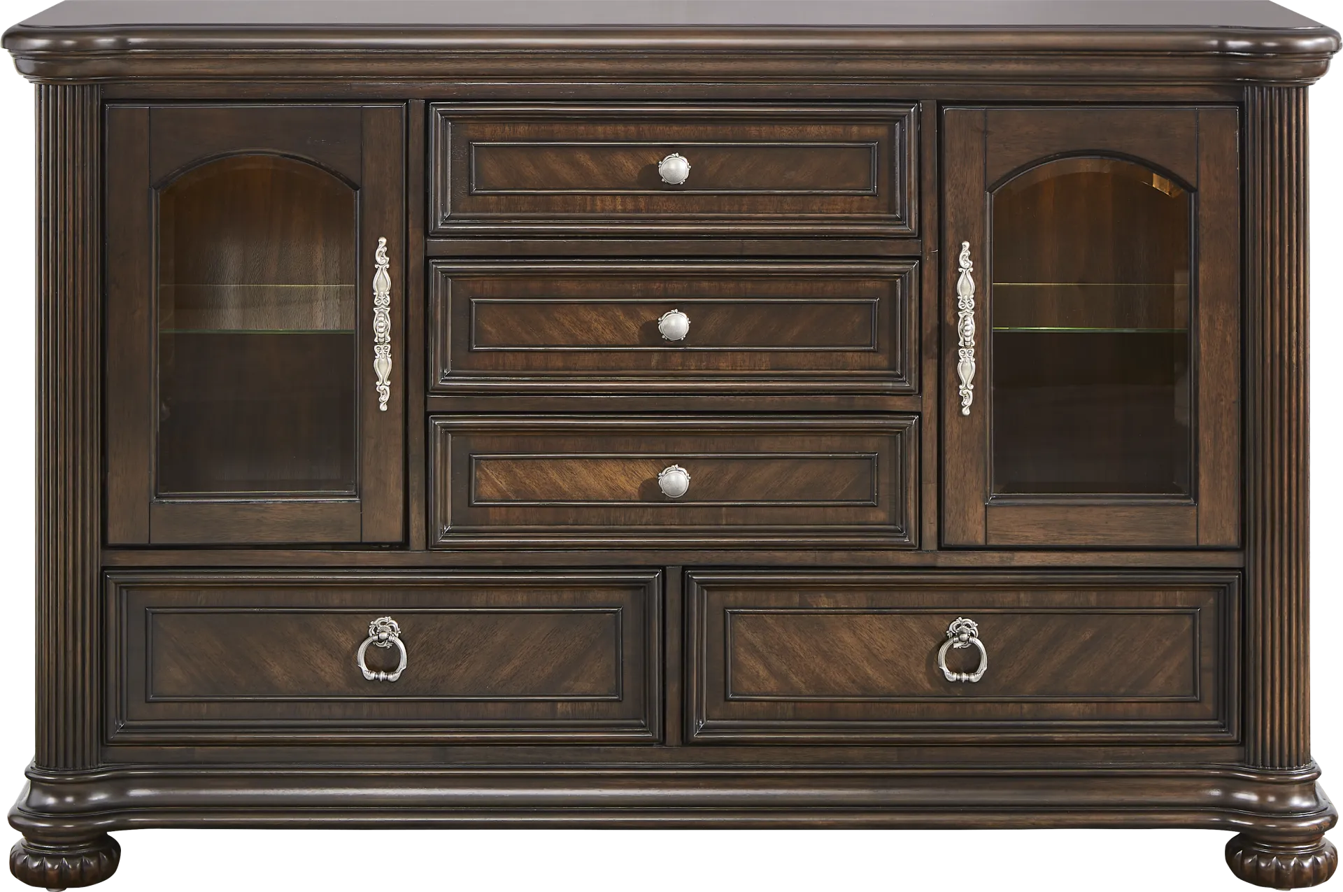 Gallagher Avenue Brown Server - Image 1