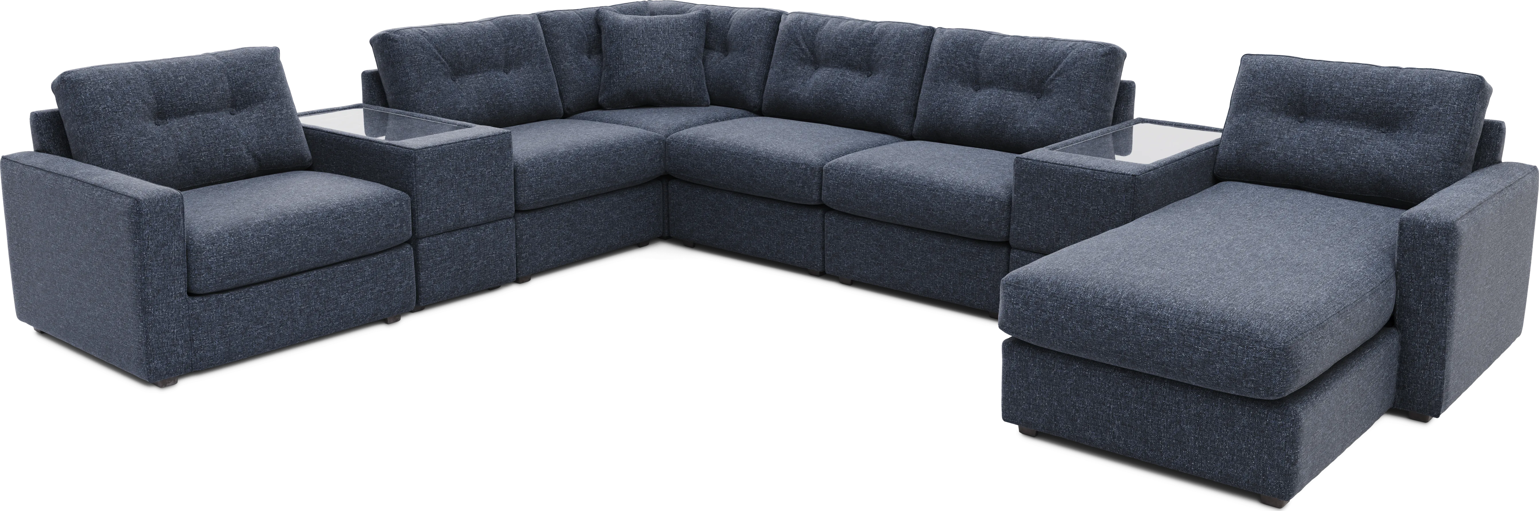 Dark Blue 8 Pc ModularOne - Thumbnail - Image 1
