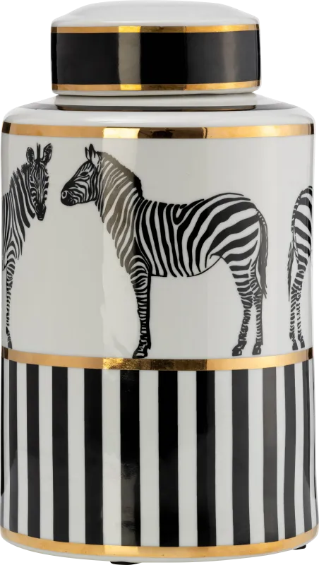 Ceylon White 12 in. Jar