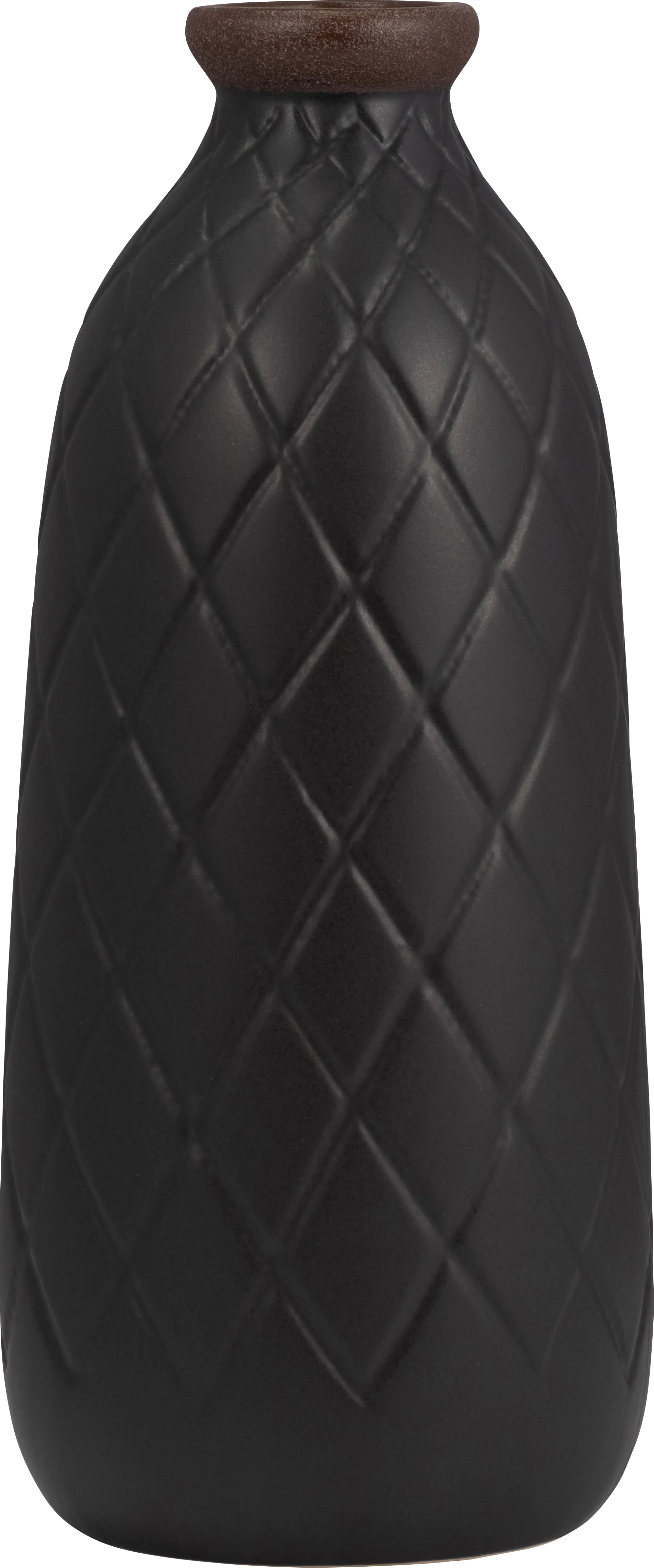 Runabout Black 12 in. Vase - Image 1