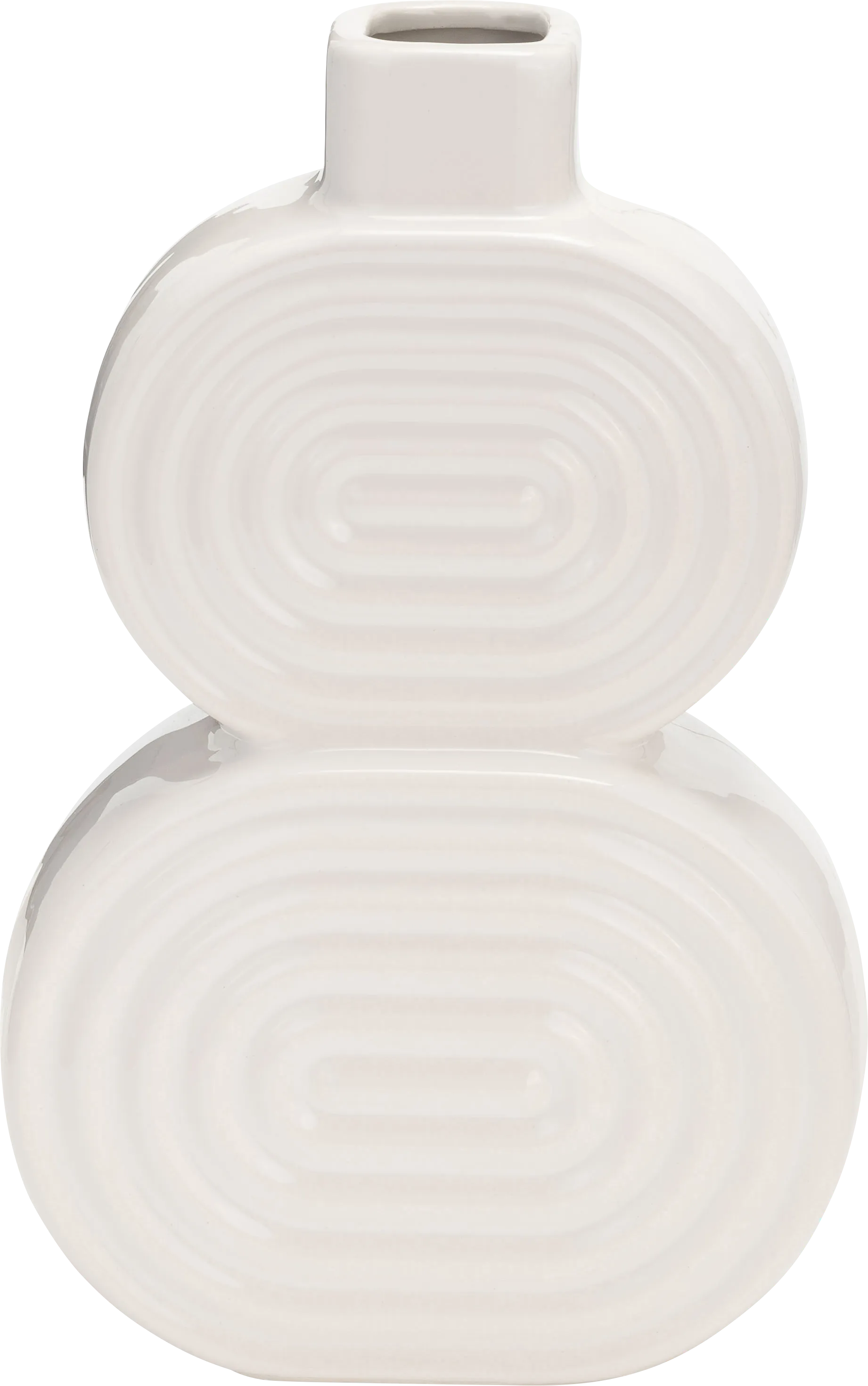 Rustburg White 10 in. Vase - Image 1