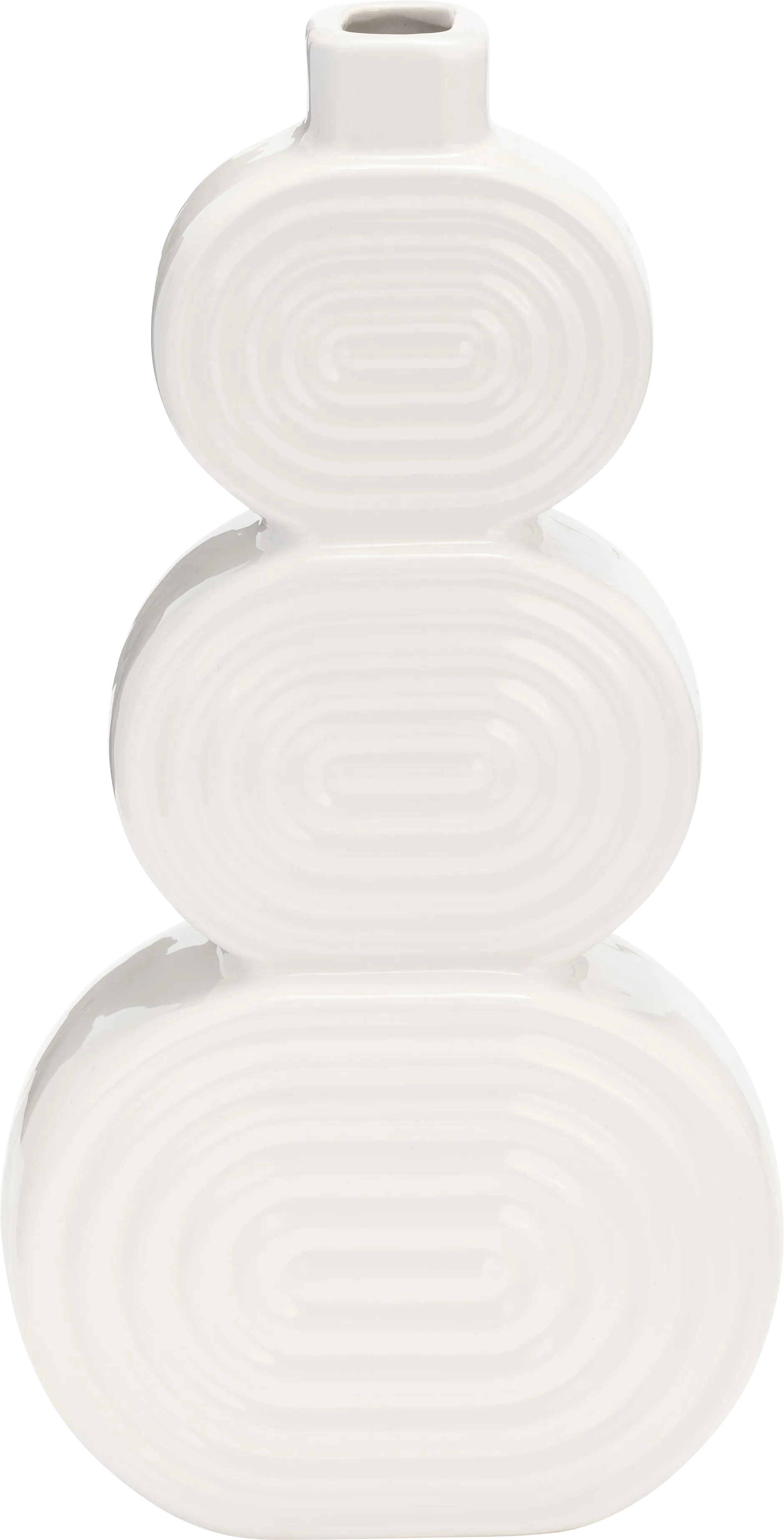 Rustburg White 12 in. Vase - Image 1