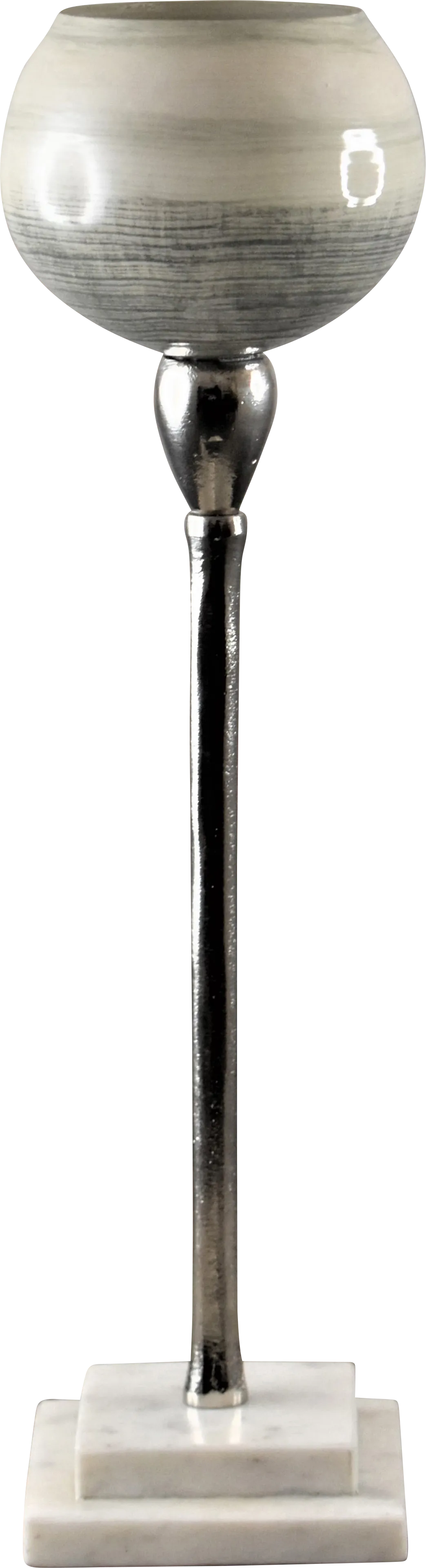 Jakesway Gray 17 in. Votive Candle Holder - Image 1