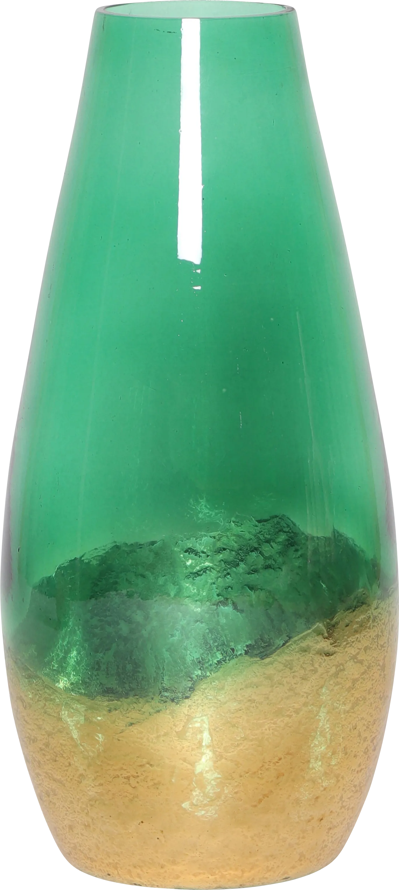 Hublard Green 19 in. Vase