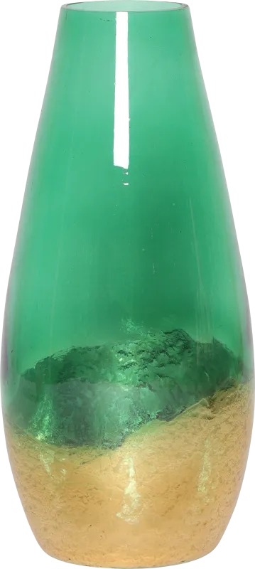 Hublard Green 19 in. Vase