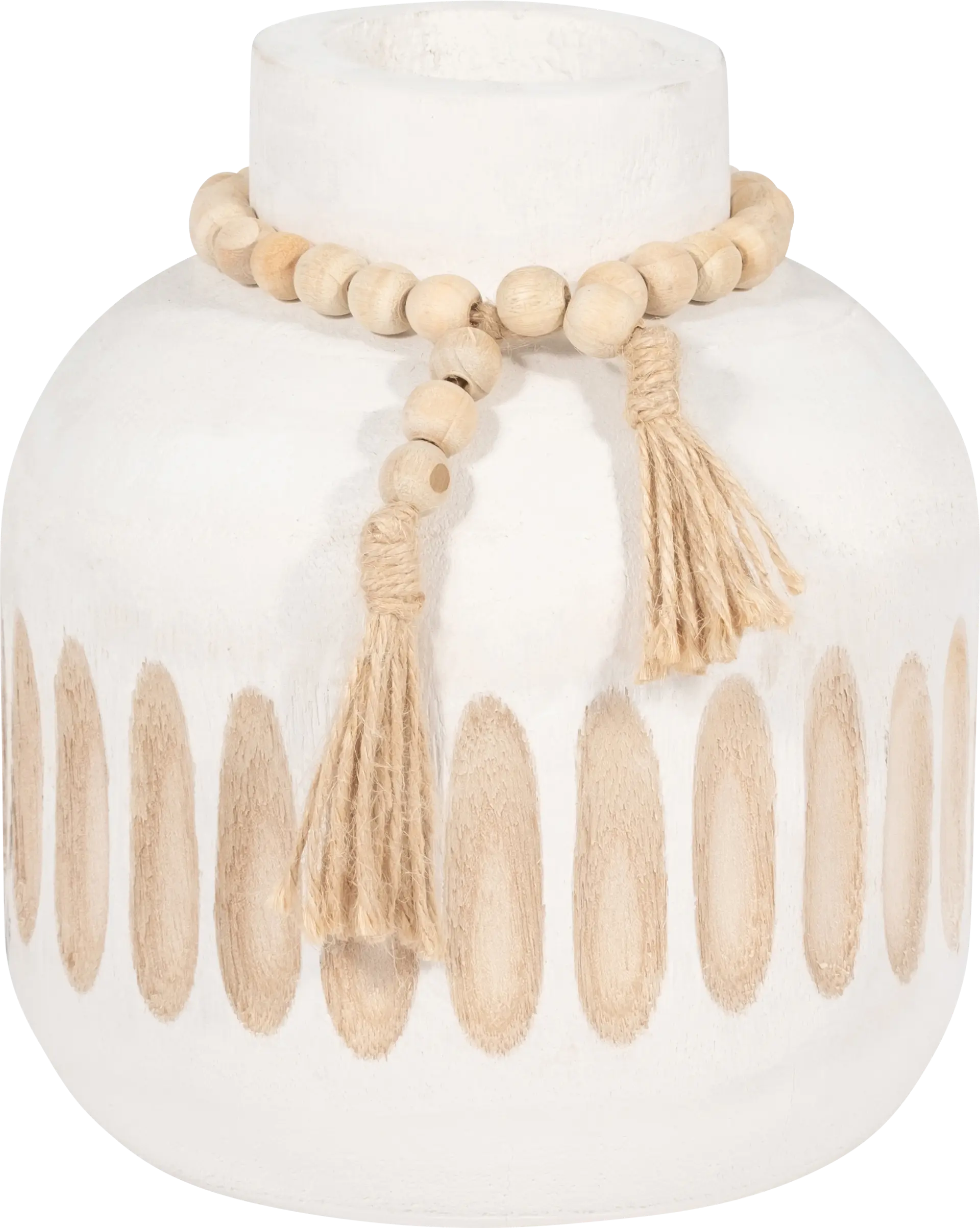 Dolen White 8 in. Vase