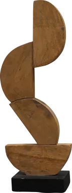 Elkshorn Brown 23 in. Sculpture