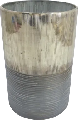 Erobi Gray 9 in. Vase