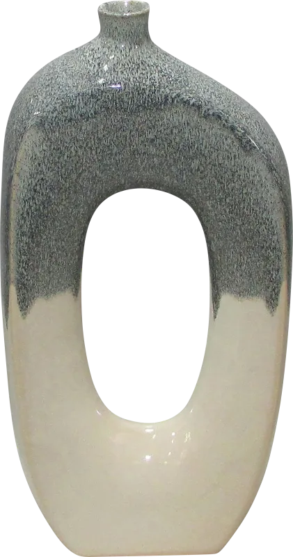 Eversull Blue 16 in. Vase