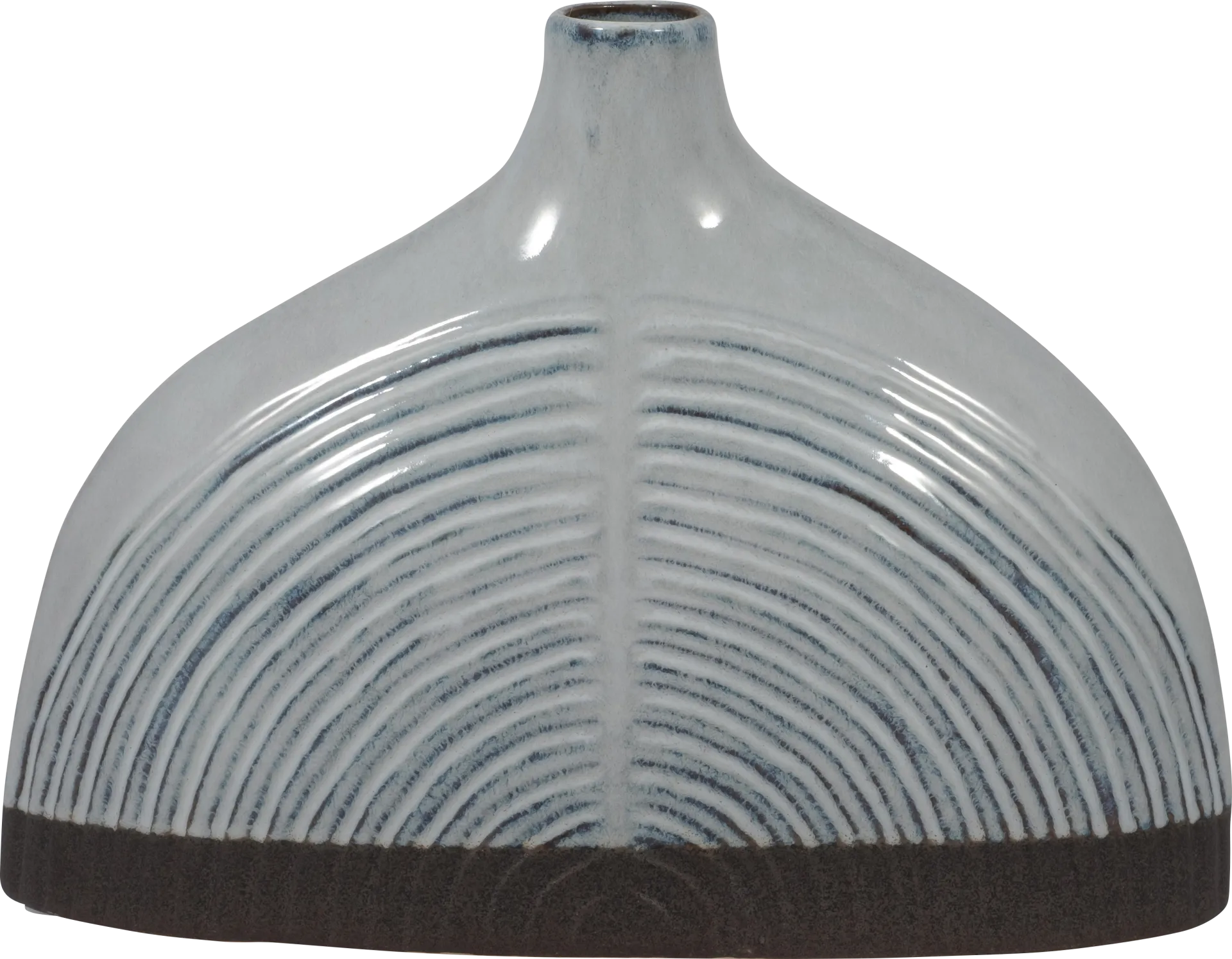 Fredon Blue 8 in. Vase - Image 1