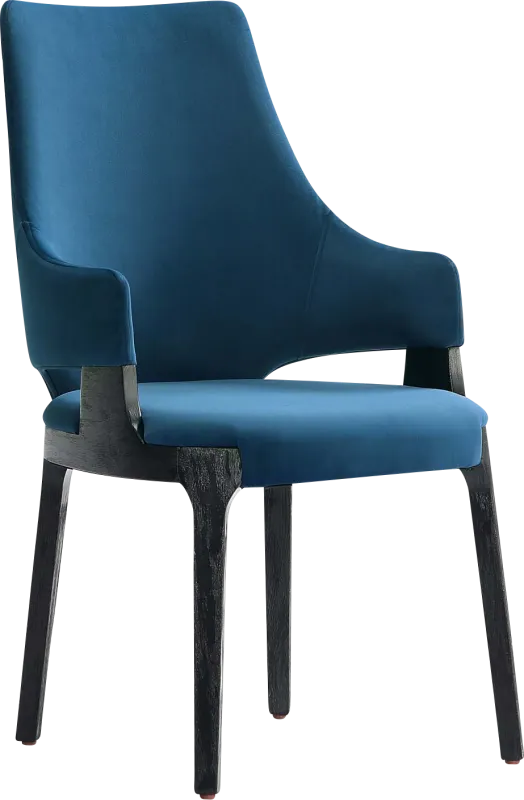 Kingery Blue Arm Chair