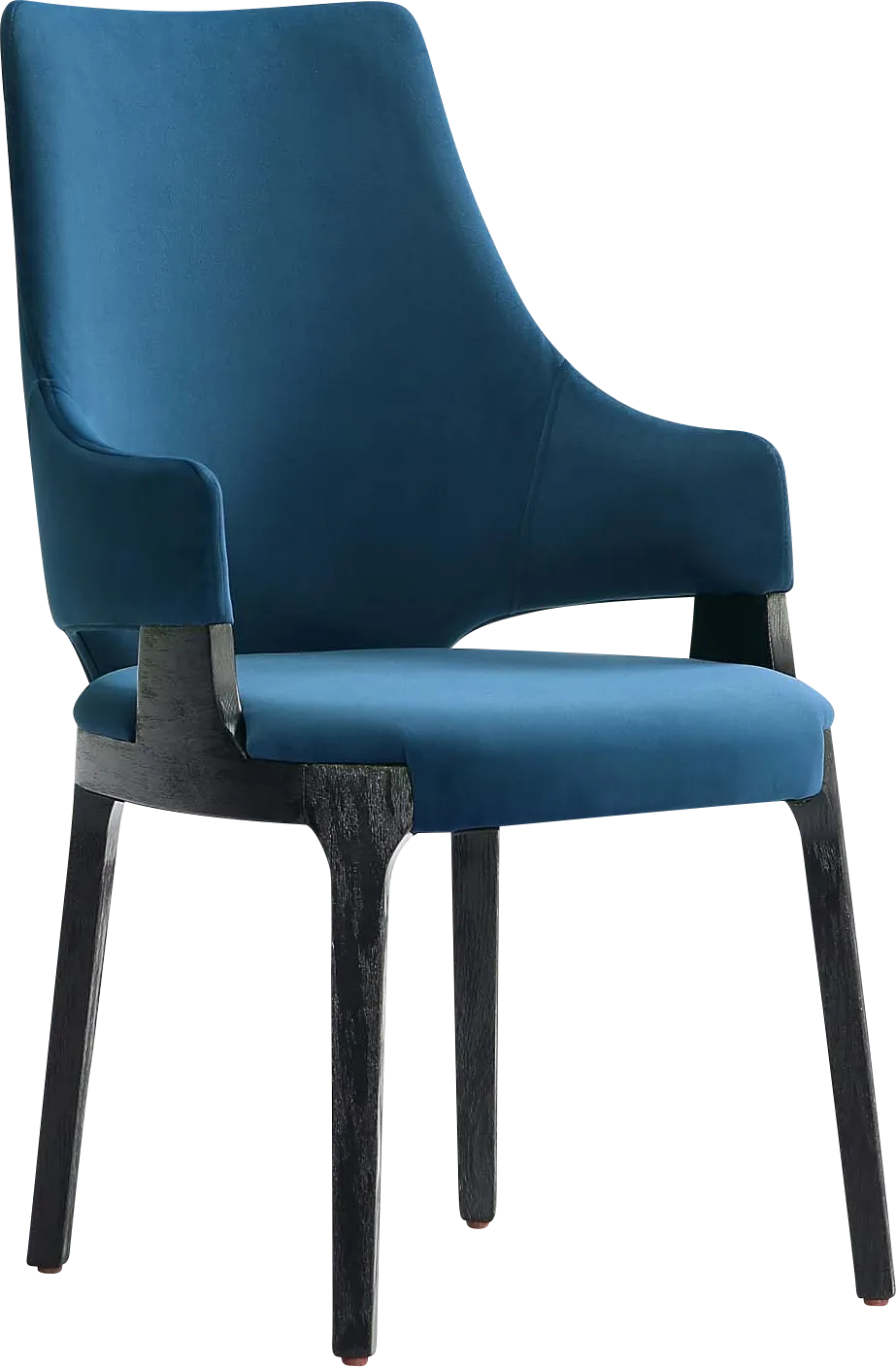 Kingery Blue Arm Chair - Image 1