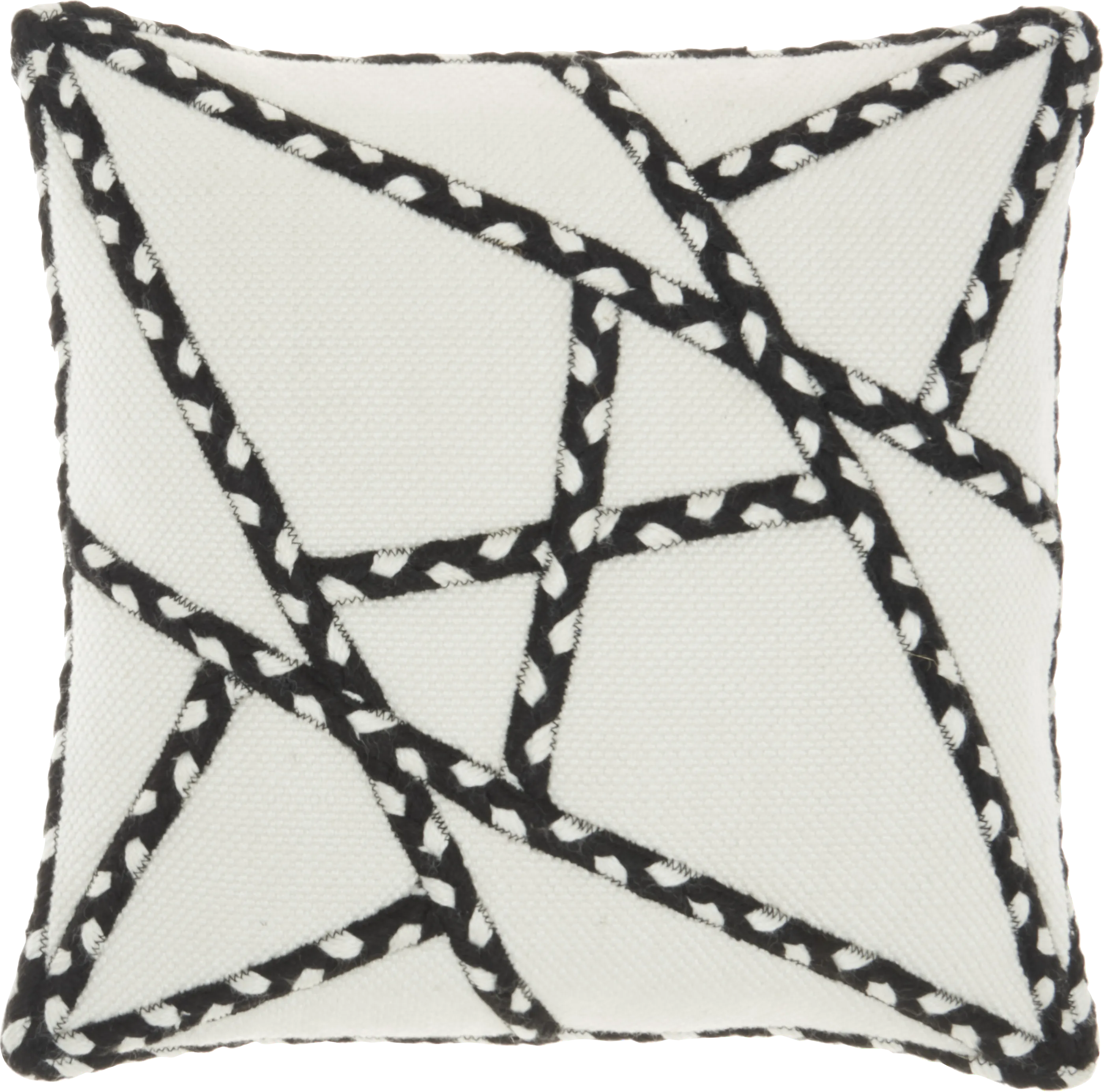 Onas Black Indoor/Outdoor Accent Pillow - Thumbnail - Image 1