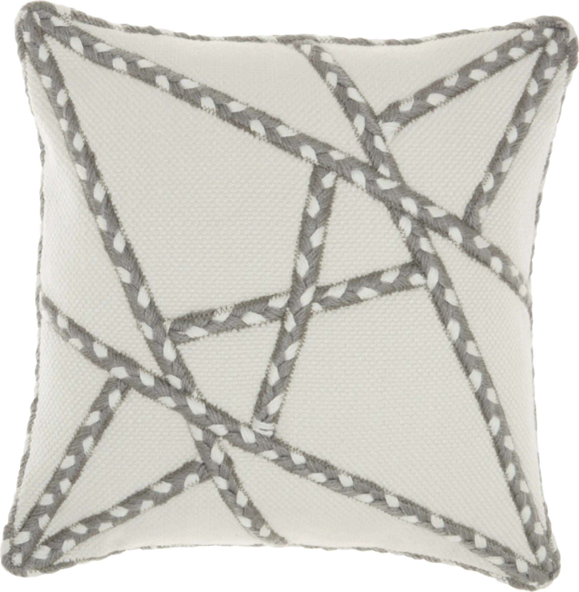 Onas Gray Indoor/Outdoor Accent Pillow