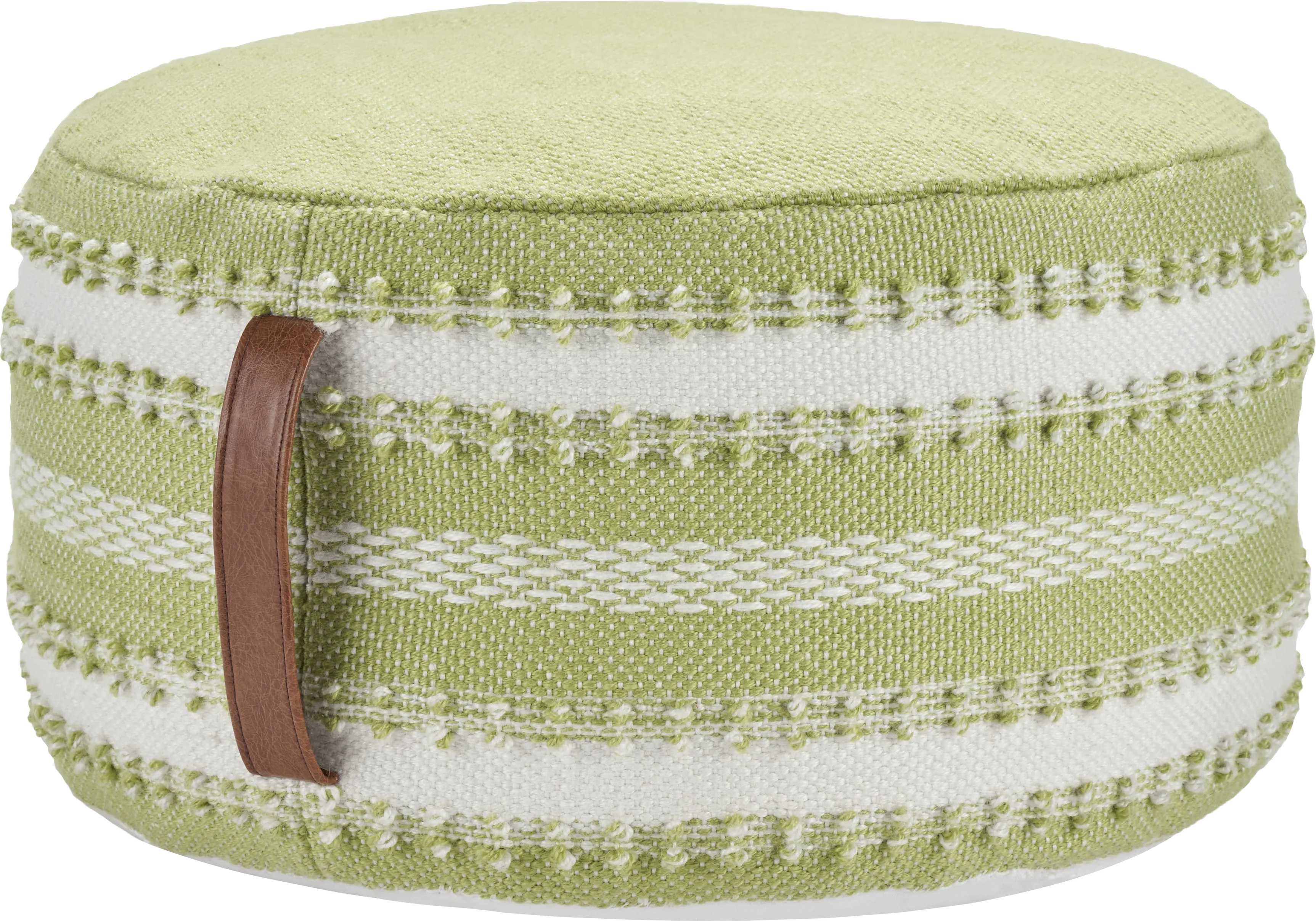 Windybay Green Indoor/Outdoor Pouf - Thumbnail - Image 1