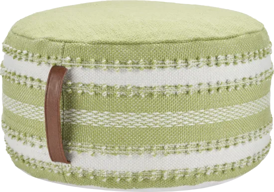 Windybay Green Indoor/Outdoor Pouf