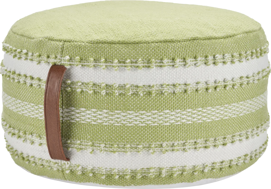 Windybay Green Indoor/Outdoor Pouf