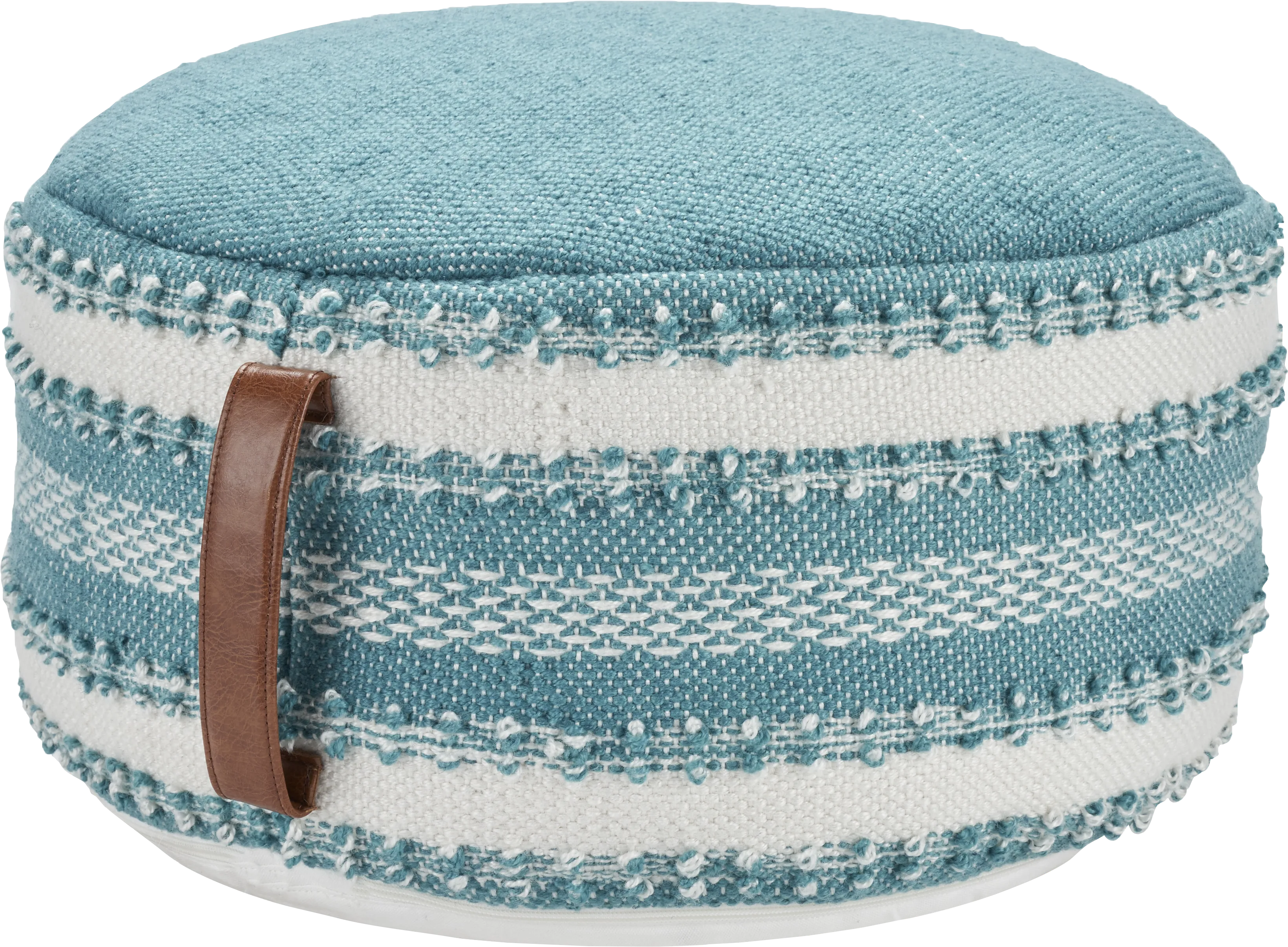 Windybay Turquoise Indoor/Outdoor Pouf