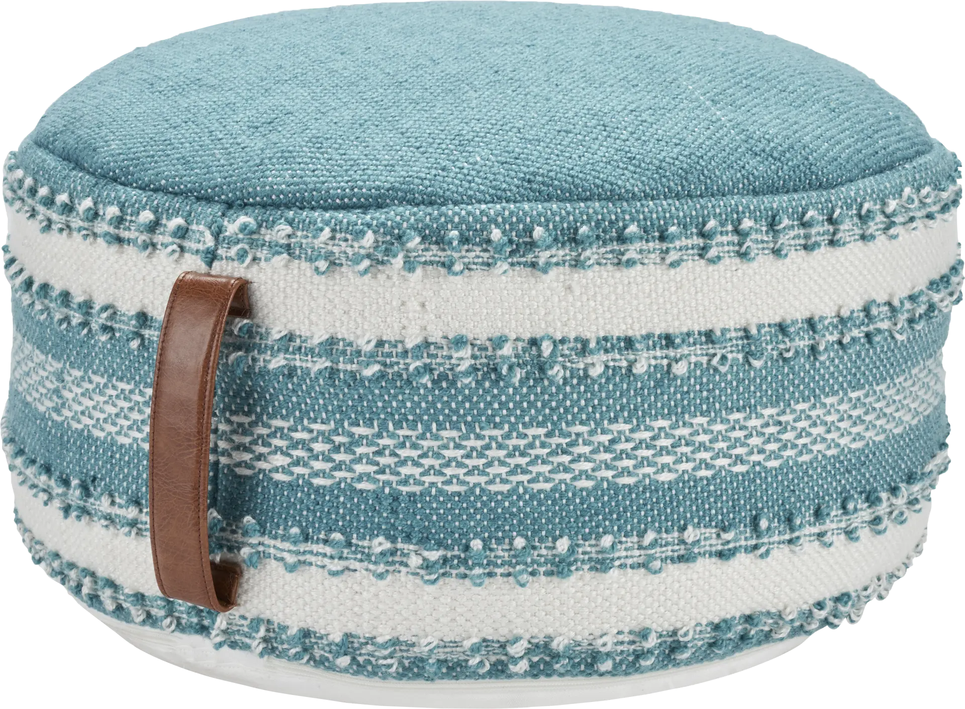 Windybay Turquoise Indoor/Outdoor Pouf