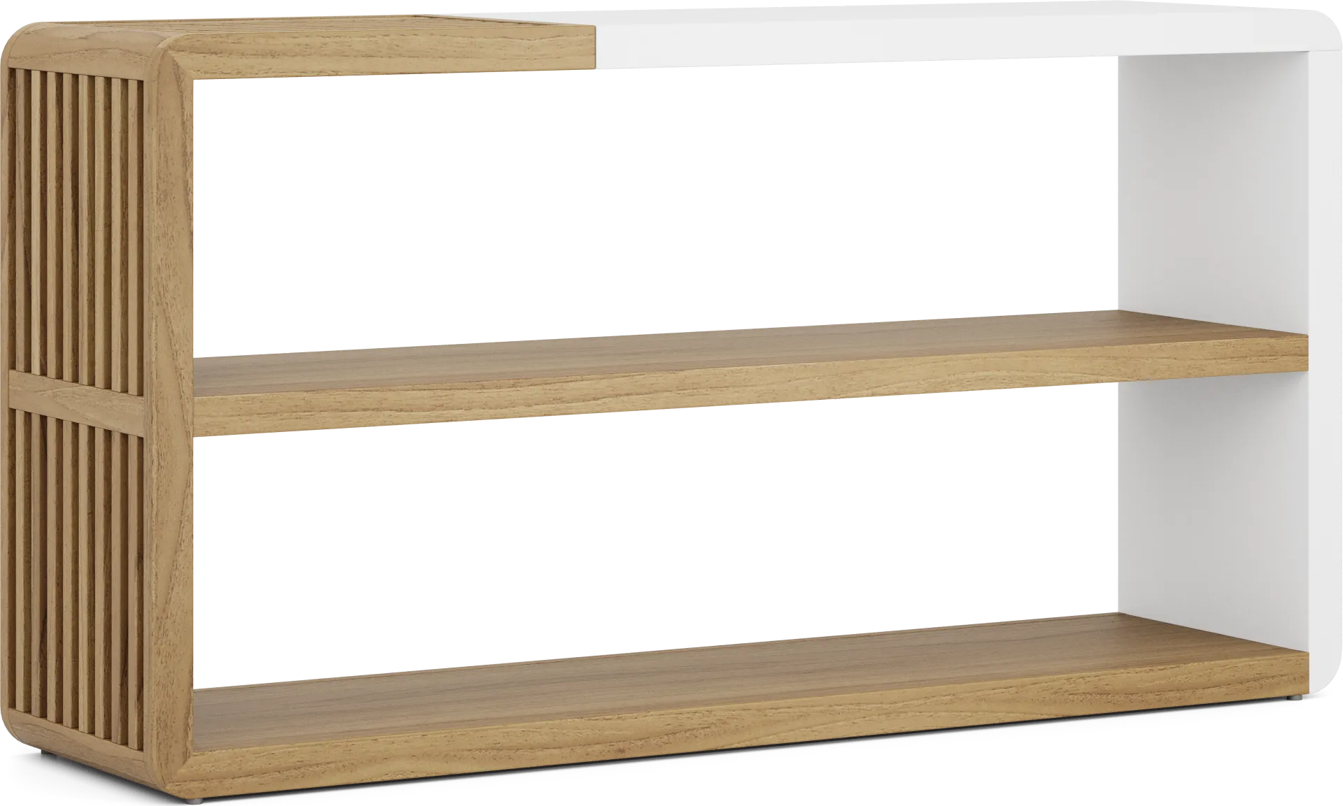 Bristol Bay Brown Sofa Table - Image 1