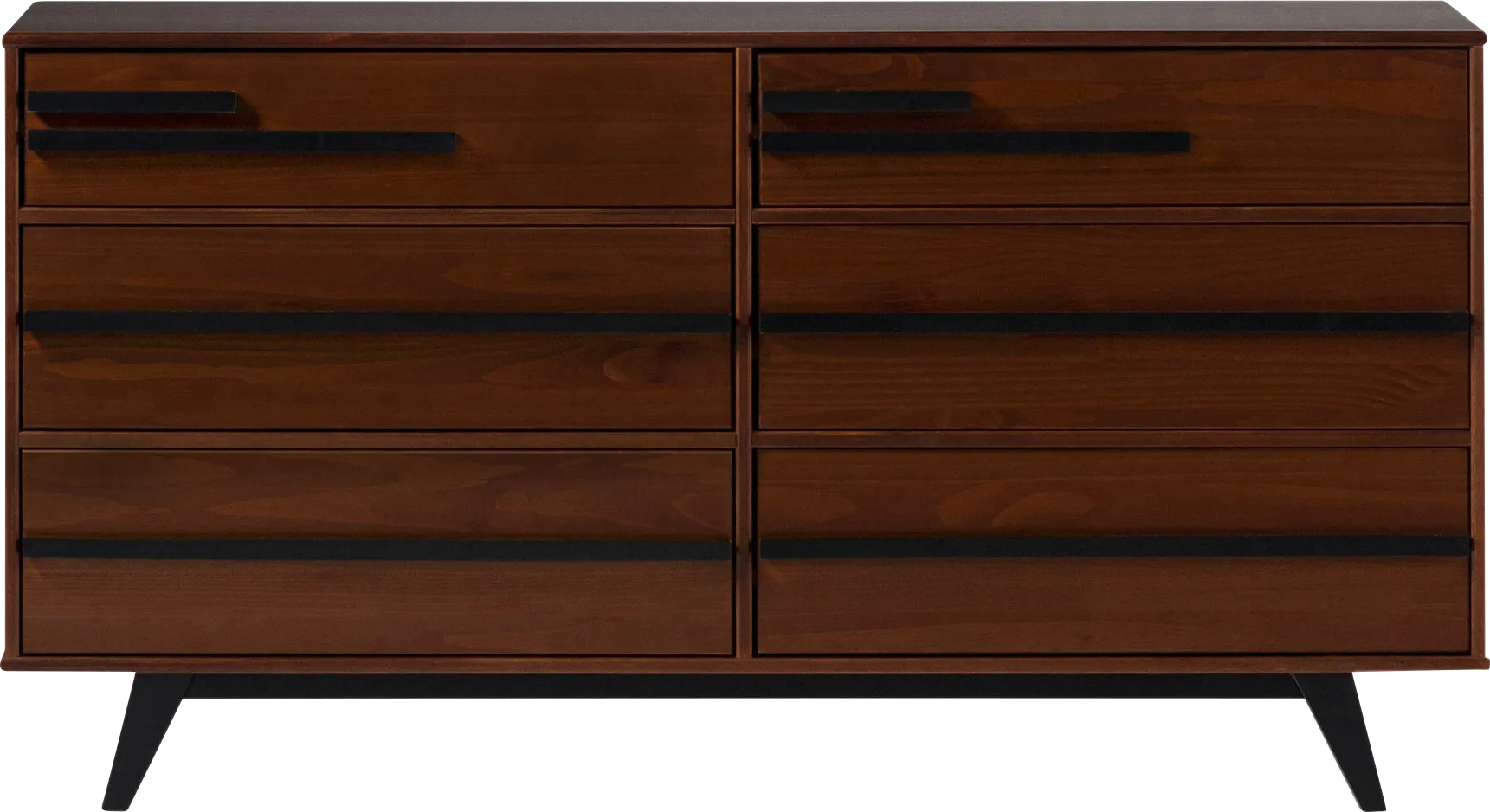 Omerea Walnut Dresser - Image 1