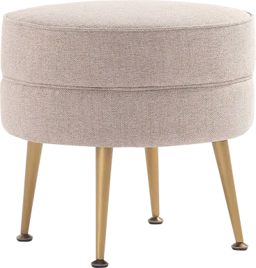 Berseem I Beige Ottoman