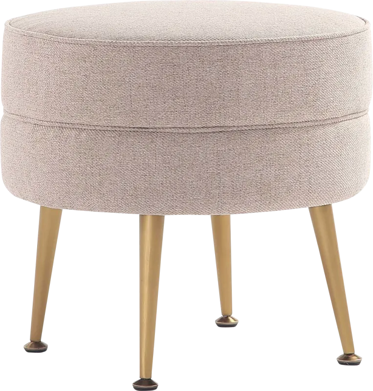 Berseem I Beige Ottoman