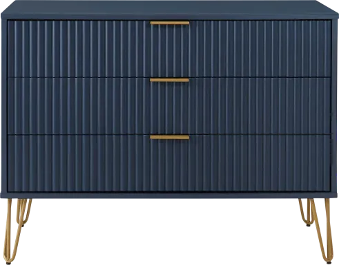 Kroc V Midnight Blue Dresser