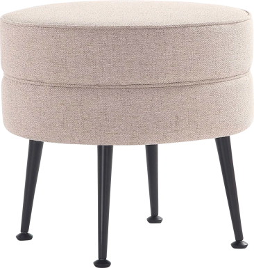 Berseem II Beige Ottoman