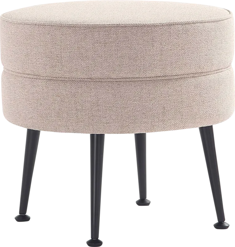 Berseem II Beige Ottoman