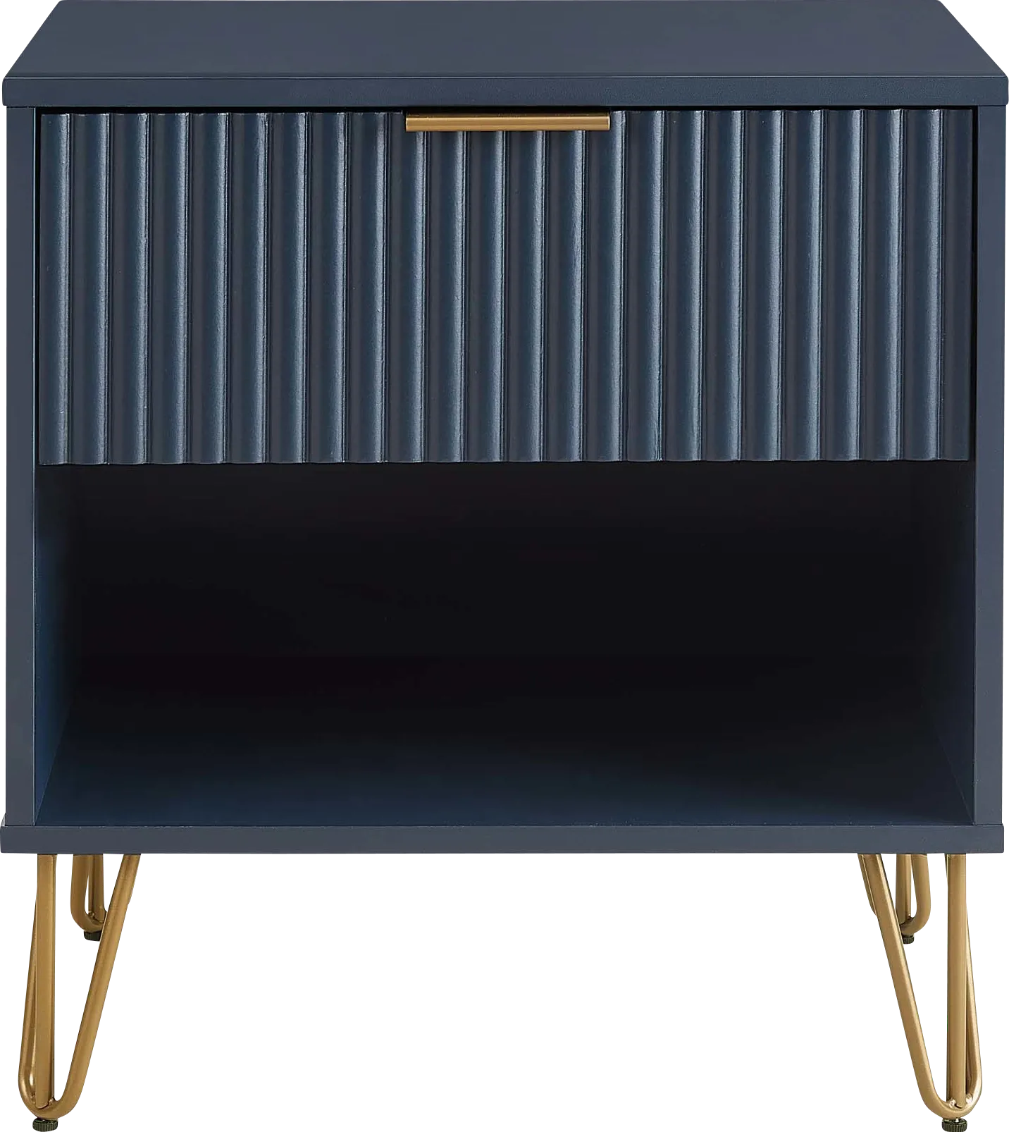 Kroc I Midnight Blue Nightstand