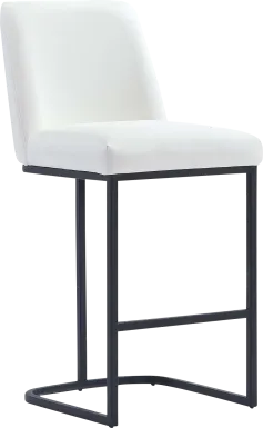 Foxiana White Counter Stool