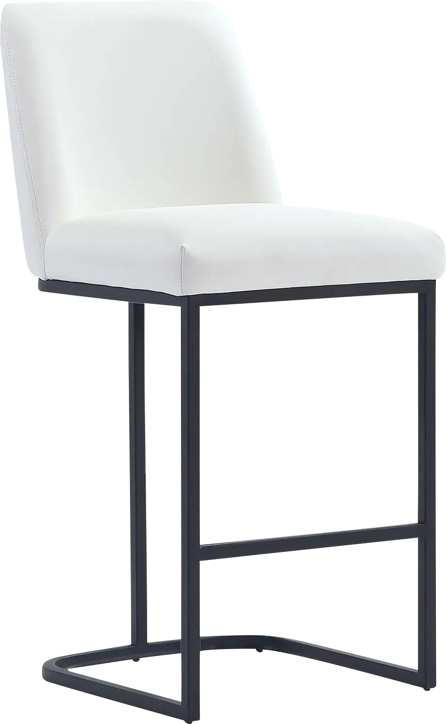 Foxiana White Counter Stool